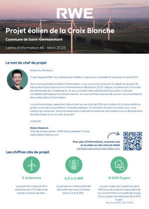 Lettre d'information n°6